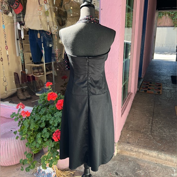 Notice - Y2K Drop Waist Halter Dress - Picture 9 of 11